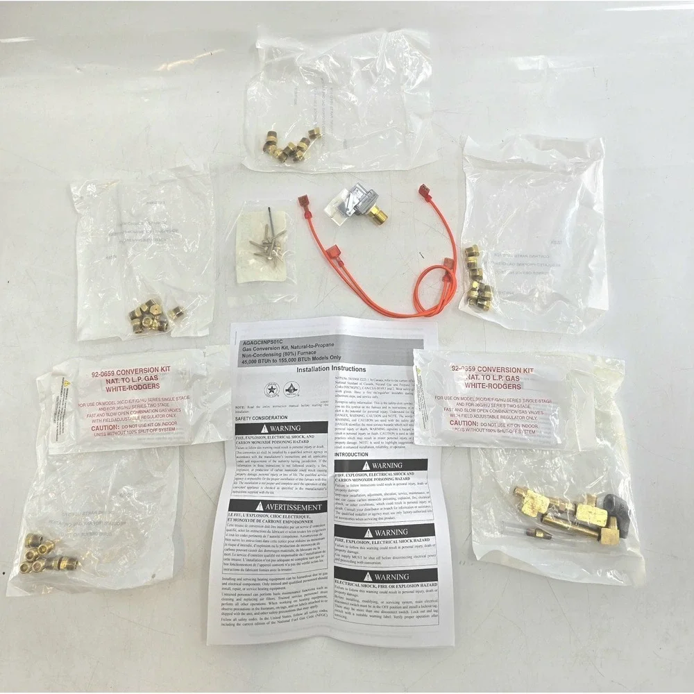 NEW Gas Conversion Kit Carrier AGAGC 8NP 80% Natural To LP‎ Bryant Payne